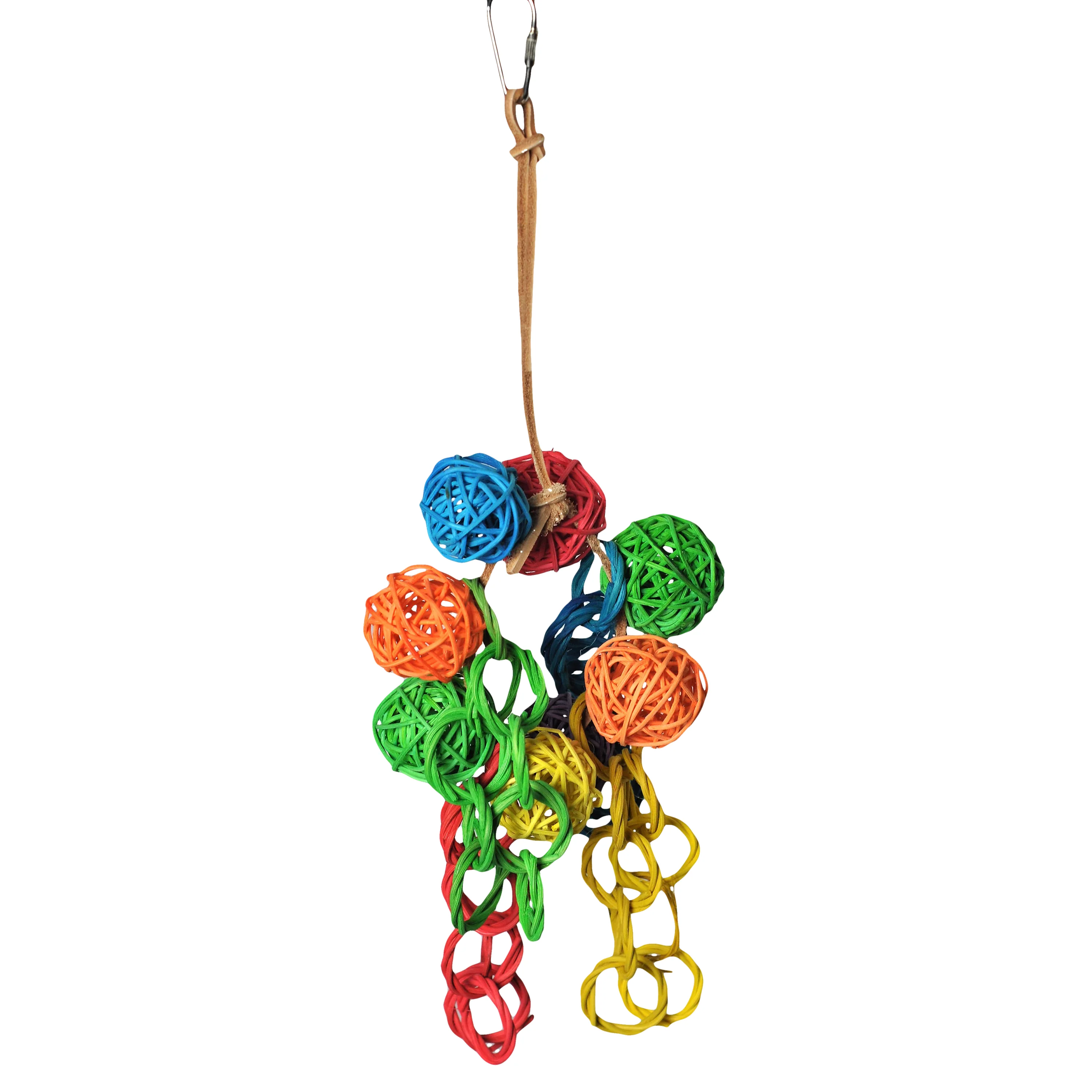 A & E Cages Happy Beaks Vine Foraging Balls Bird Toy Medium