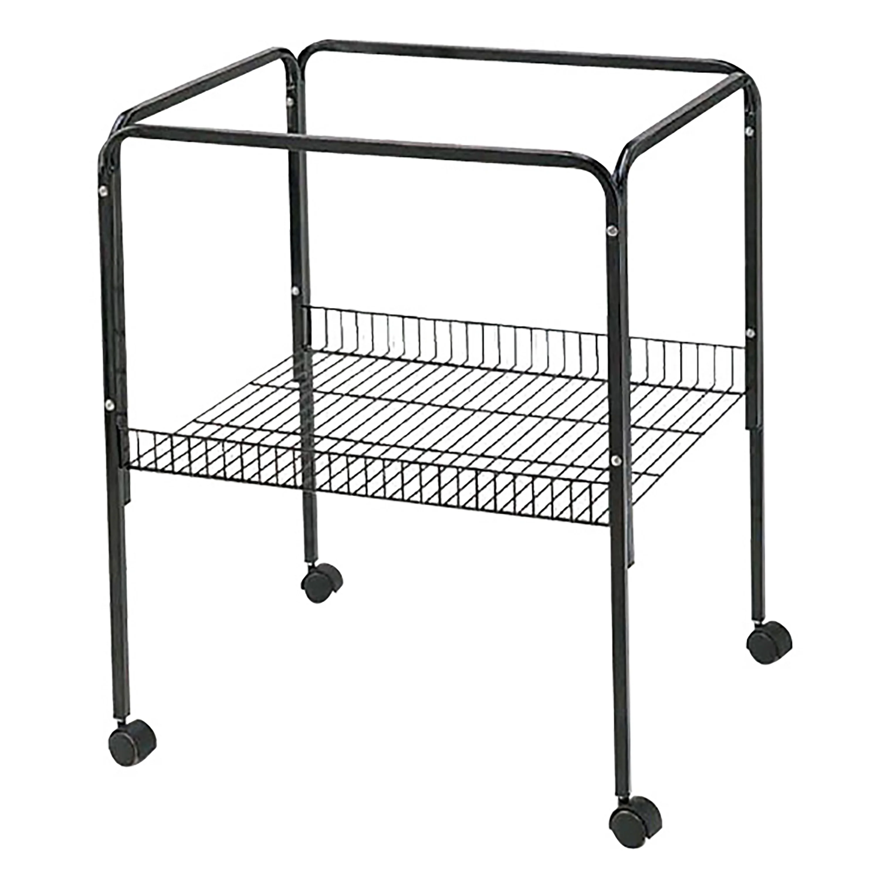 A & E Cages Universal Stand Black 2ea/2 pk