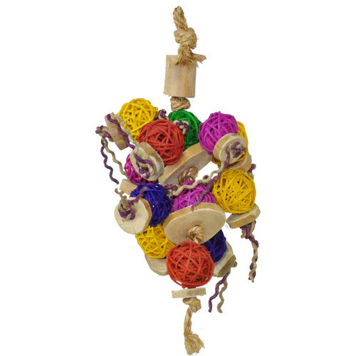 A & E Cages Happy Beaks Ball Thing Bird Toy XS - Image 2