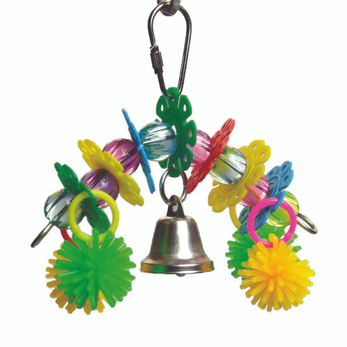 A & E Cages Happy Beaks Rainbow Bridge Bird Toy One Size - Image 2