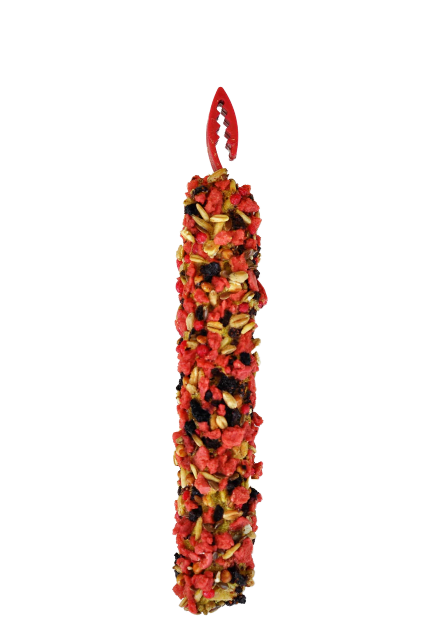 A & E Cages Vitapol Smakers Small Animal Treat Stick Strawberry 2 ct