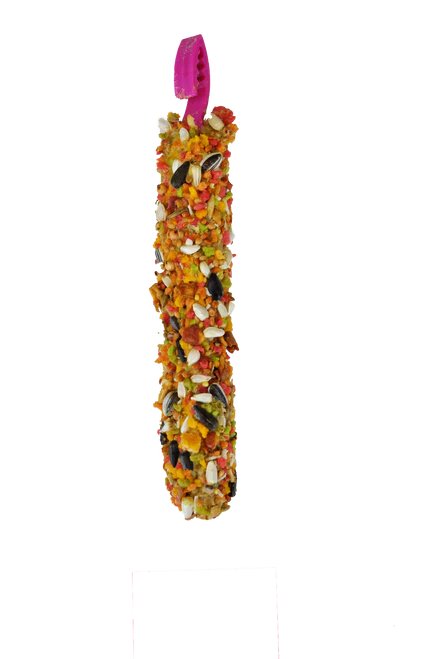 A & E Cages Smakers Snack Fruit Treat Stick for Cockatiels 3.17 oz 2 Count - Image 2