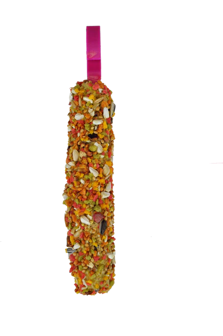 A & E Cages Smakers Snack Fruit Treat Stick Display for Cockatiels 12 Count - Image 2