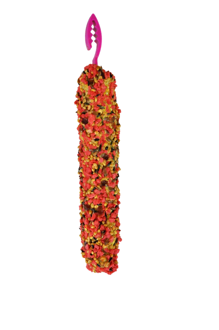 A & E Cages Smakers Snack Strawberry Treat Stick Display for Parakeets 12 Count - Image 2