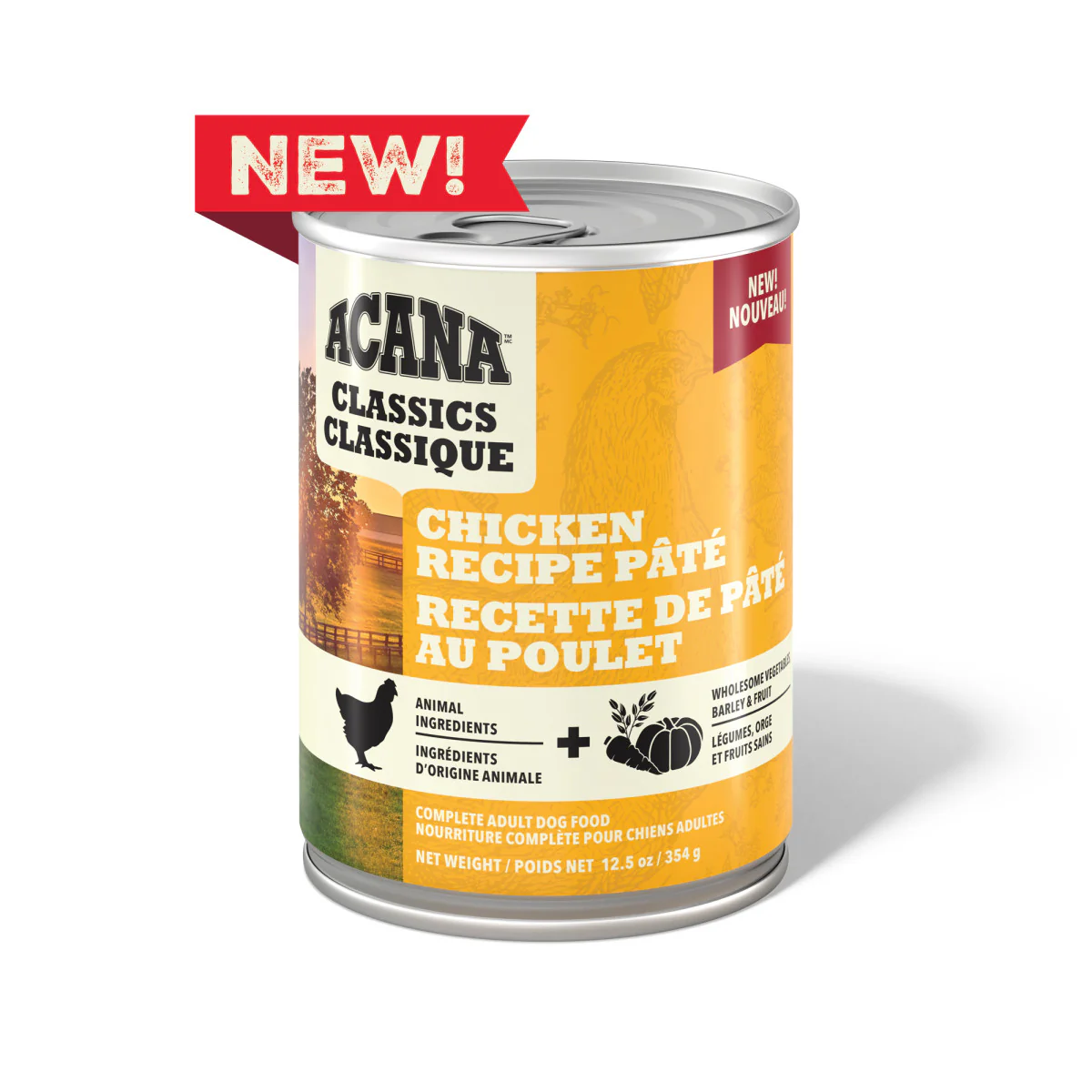 Acana Classics Canned Dog Food Chicken Pâté 12ea/12.5 oz