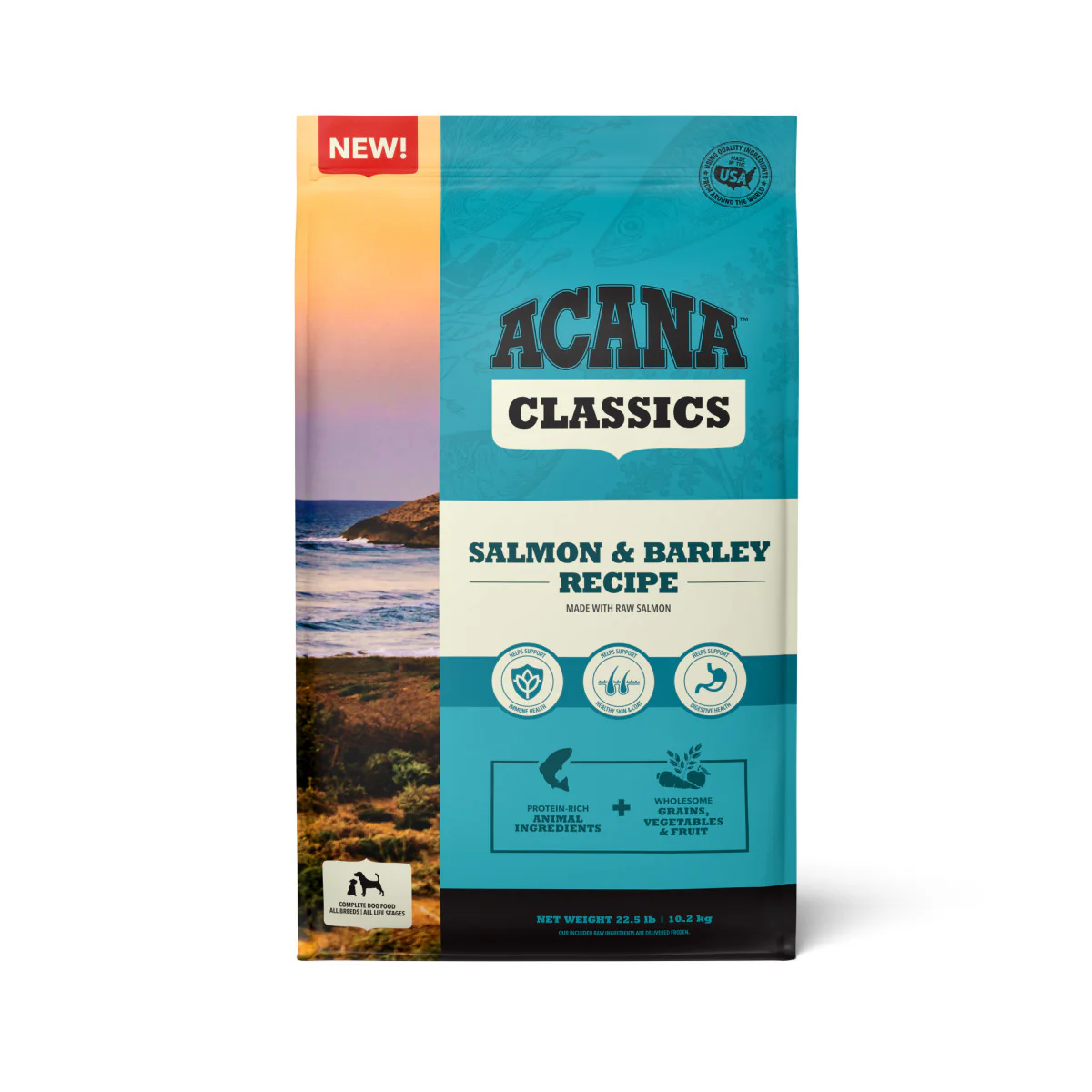 Acana Classics Dry Dog Food Salmon & Barley 22.5 lb