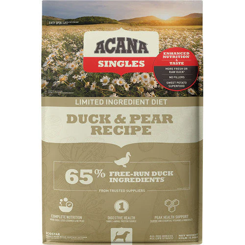 Acana Dog Grain Free Singles Duck & Pear 13lb - Image 2