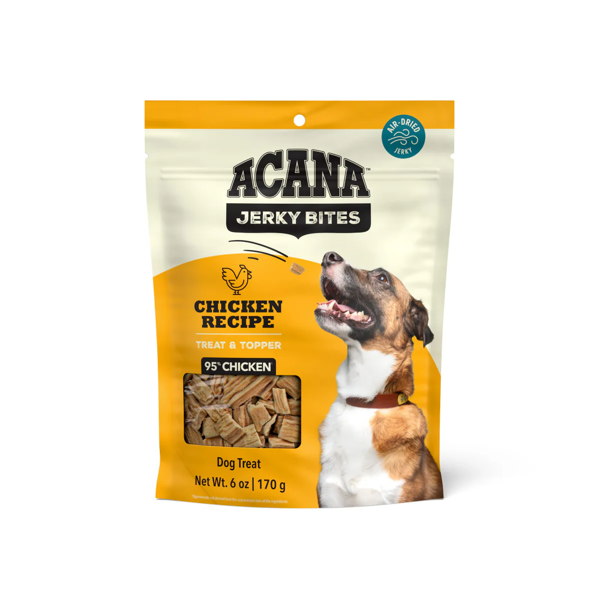 Acana Jerky Bites Dog Treats Chicken 6 oz