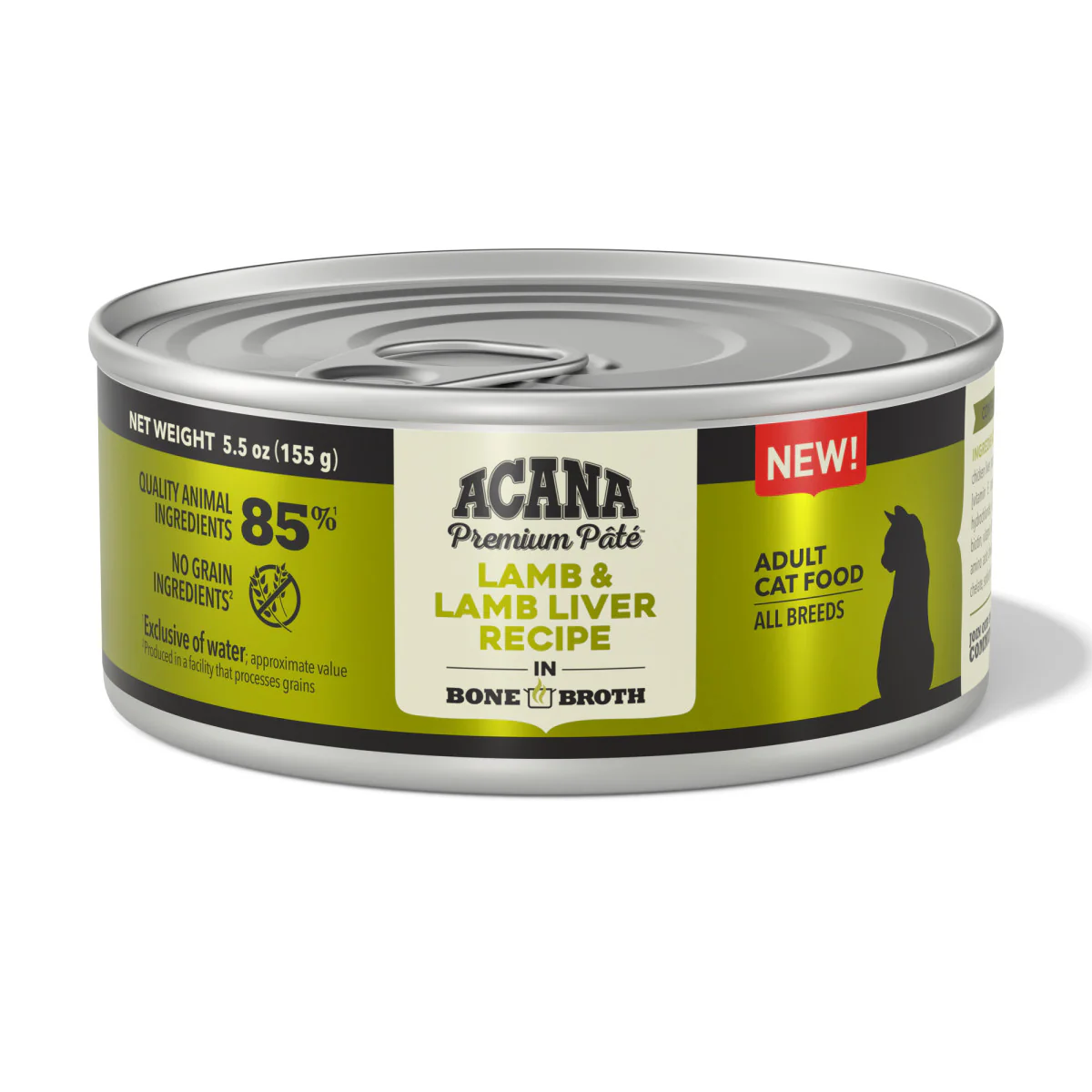 Acana Premium Pâté Canned Cat Food Lamb & Lamb Liver 12ea/5.5 oz