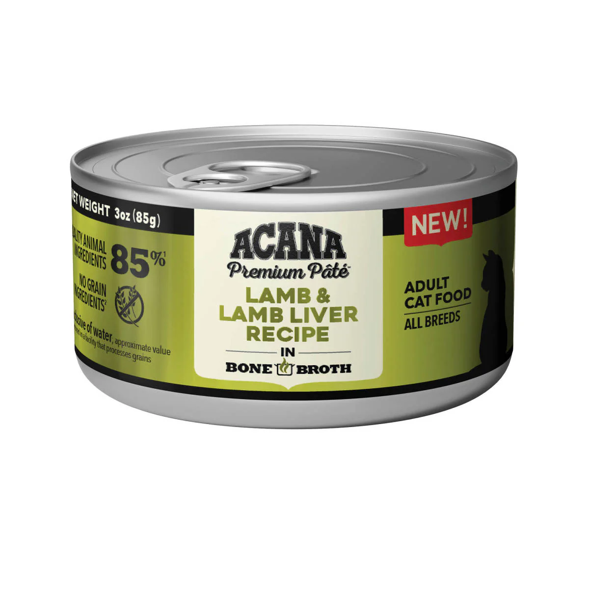 Acana Premium Pâté Canned Cat Food Lamb & Lamb Liver 24ea/3 oz