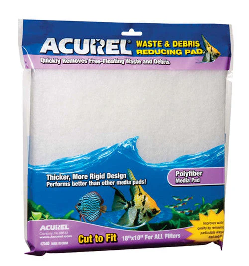 Acurel Cut to Fit Poly Fiber Filter Media Pad White 18 in x 10 in - Image 2