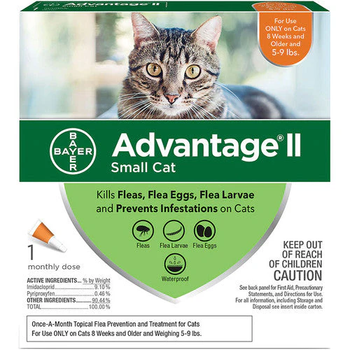 Advantage Ii Cat Small 1 Pack - Image 2