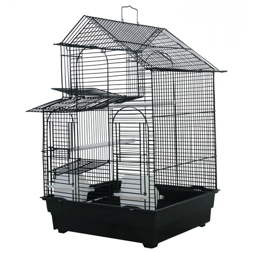 A & E Cages House Top Bird Cage in Retail Box 16 Inches X 14 Inches - Image 2