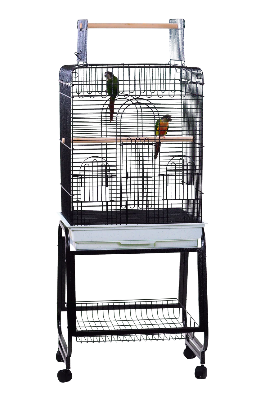 A & E Cages PlayTop Bird Cage with Removable Stand