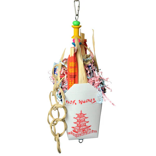 A & E Cages Happy Beaks Chinese Take Out Bird Toy One Size - Image 2