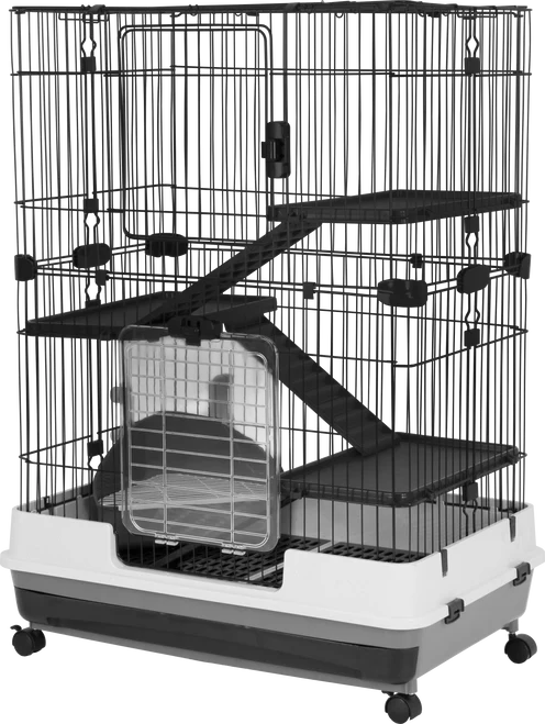 A & E Cages Deluxe Small Animal Cage 4-Level 32 inches X 21 inches X 41 inches - Image 2