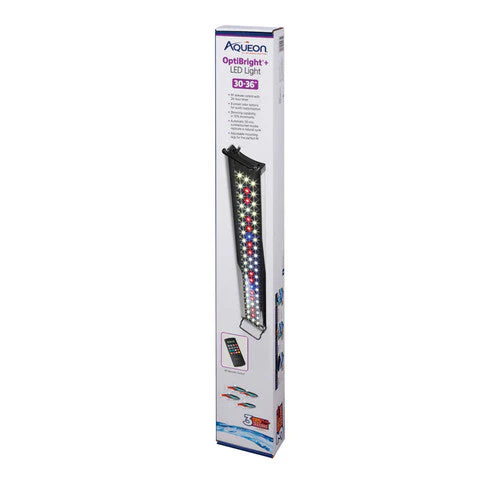 Aqueon LED OptiBright Plus + Light Fixtures 30-36 Inches - Image 2