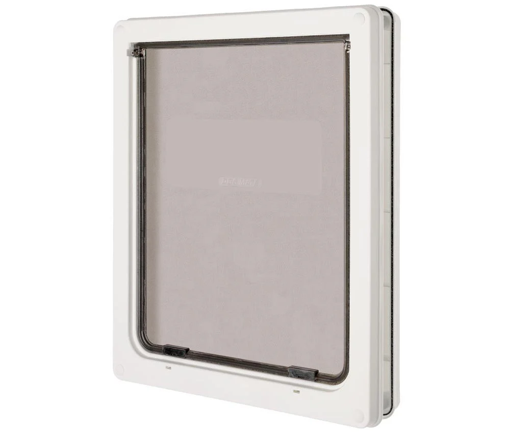 Ani Mate Dog Mate Dog Door White/Clear LG