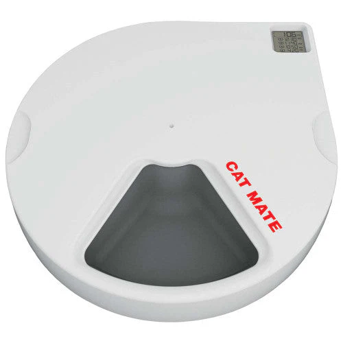 Ani Mate Automatic Digital Meal Feeder White 5 Meal Feeder - Image 2
