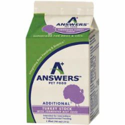 Answers Dog Cat Frozen Addition Turkey With Beet 1 Pint SD-5 {L-x} - Image 2