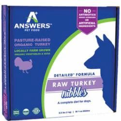 Answers Dog Frozen Detail Turkey 1oz Nibbles 2.2lb SD-5 {L-x} - Image 2