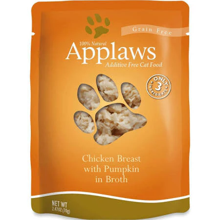 Applaws Cat Chicken Pumpkin Pouch 2.47oz {L+x} C=12 - Image 2