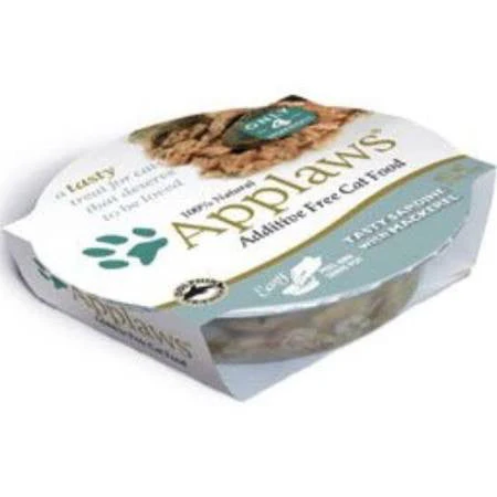 Applaws Cat Sardine & Mackerel Peel Top Dish 10 2.12oz - Image 2