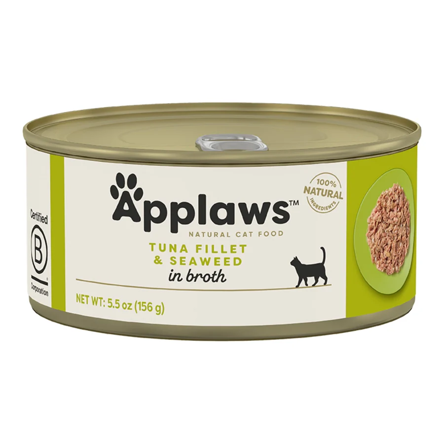 APPLAWS CAT TUNA & SEAWEED 5.5OZ 24 PACK