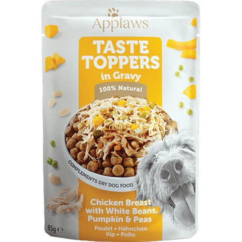 Applaws Dog Toppers Gravy Chicken & Peas 3oz Pouch - Image 2