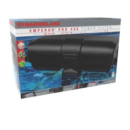 Marineland Emperor Pro 450 Power Filter Black 450 GPH - Image 2
