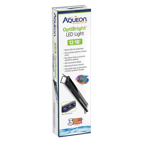Aqueon LED OptiBright Light Fixture 12-18 Inches - Image 2