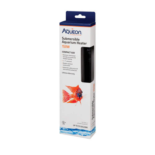 Aqueon Submersible Aquarium Heater, 150 Watts, Up to 55 Gallons - Image 2