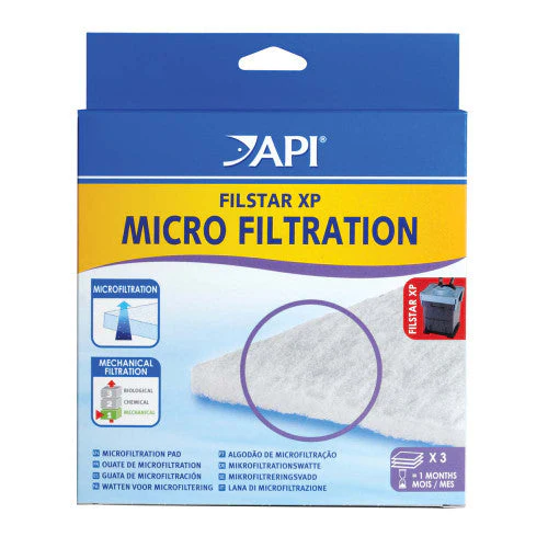 API Filstar XP Micro Filtration Pad Black Micro 3 Pack - Image 2