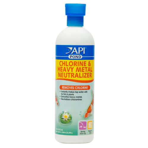 API Pond Chlorine & Heavy Metal Neutralizer 16 fl. oz - Image 2