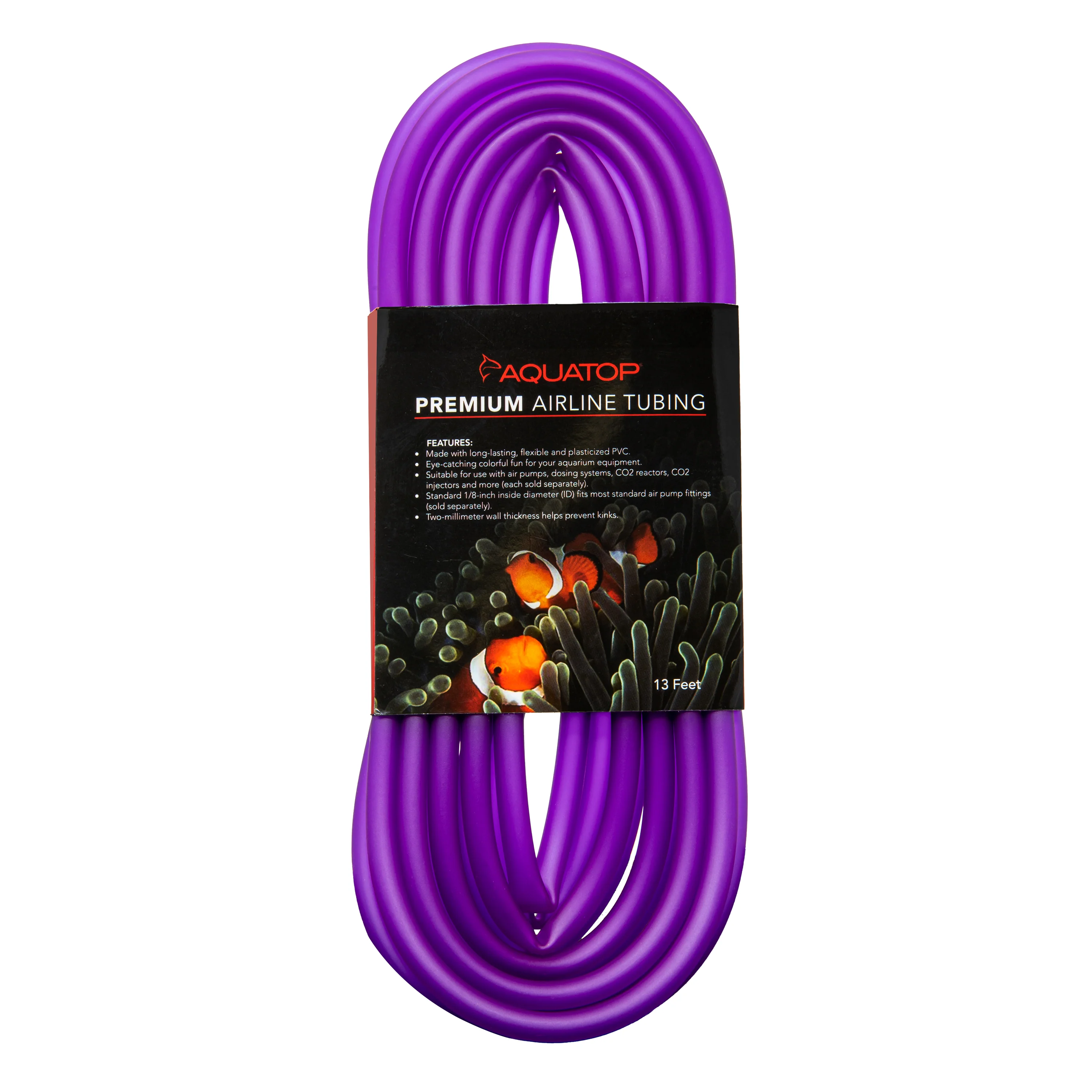 Aquatop Airline Tubing Purple 13 ft