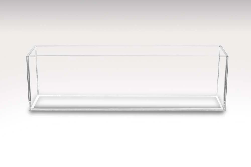 Aquatop High Clarity Bookshelf Style Aquarium Clear 12 gal, 8X35X10 in