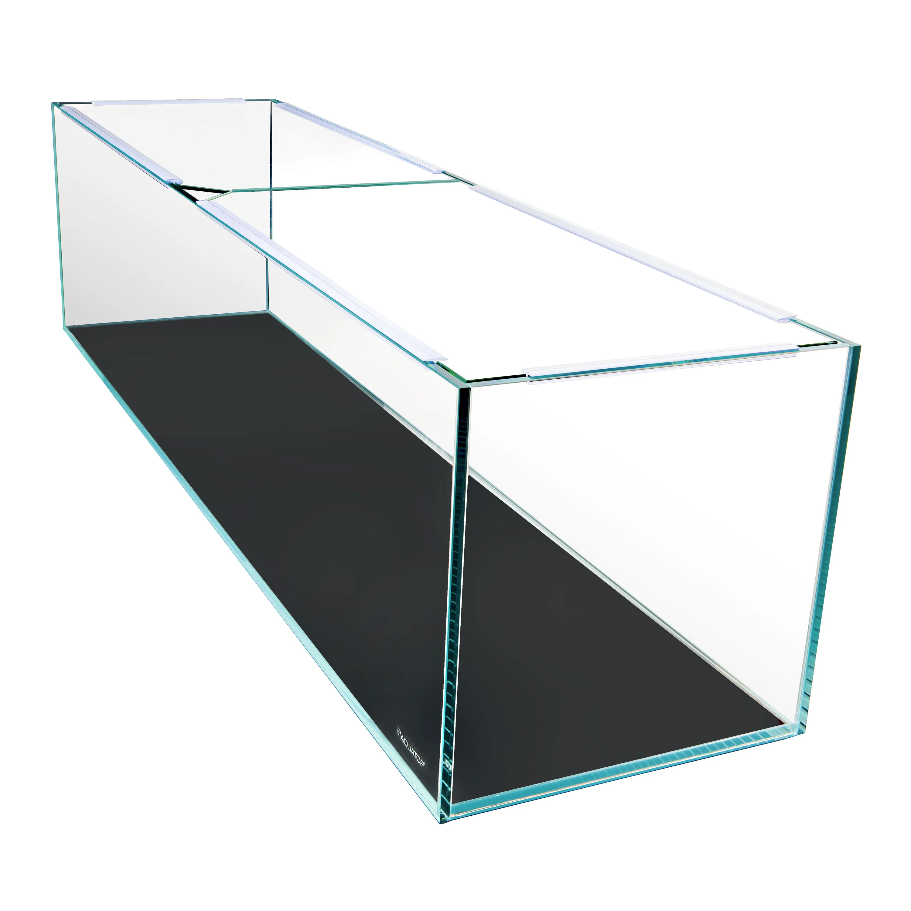 Aquatop High Clarity Tank w/Lid Clear 26 gal, 43.3X11.81X11.81