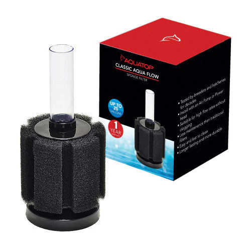 Aquatop Classic Aqua Flow CAF-25 Internal Sponge Filter Black - Image 2