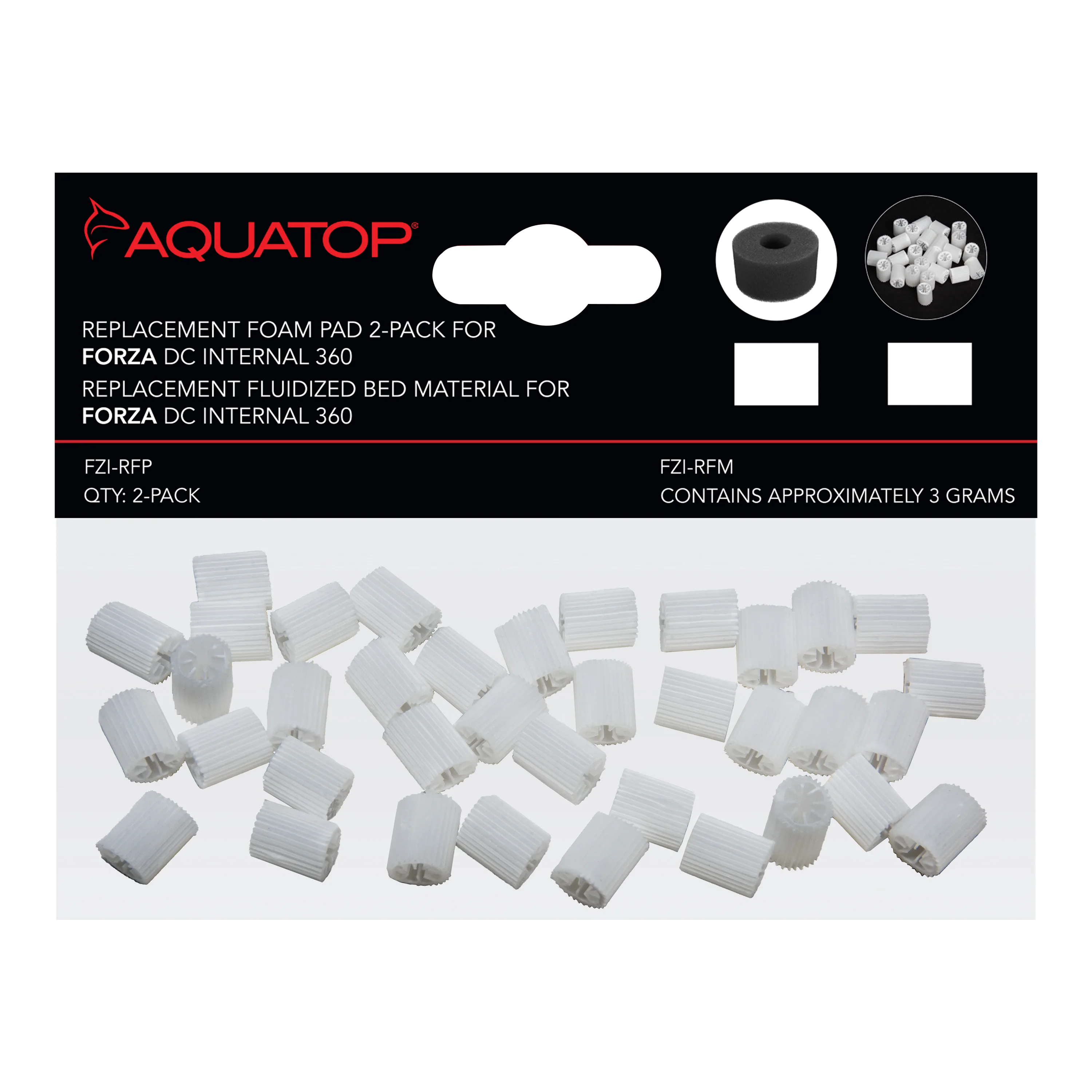 Aquatop Replacement Carbon Pad for Forza DC Internal 360
