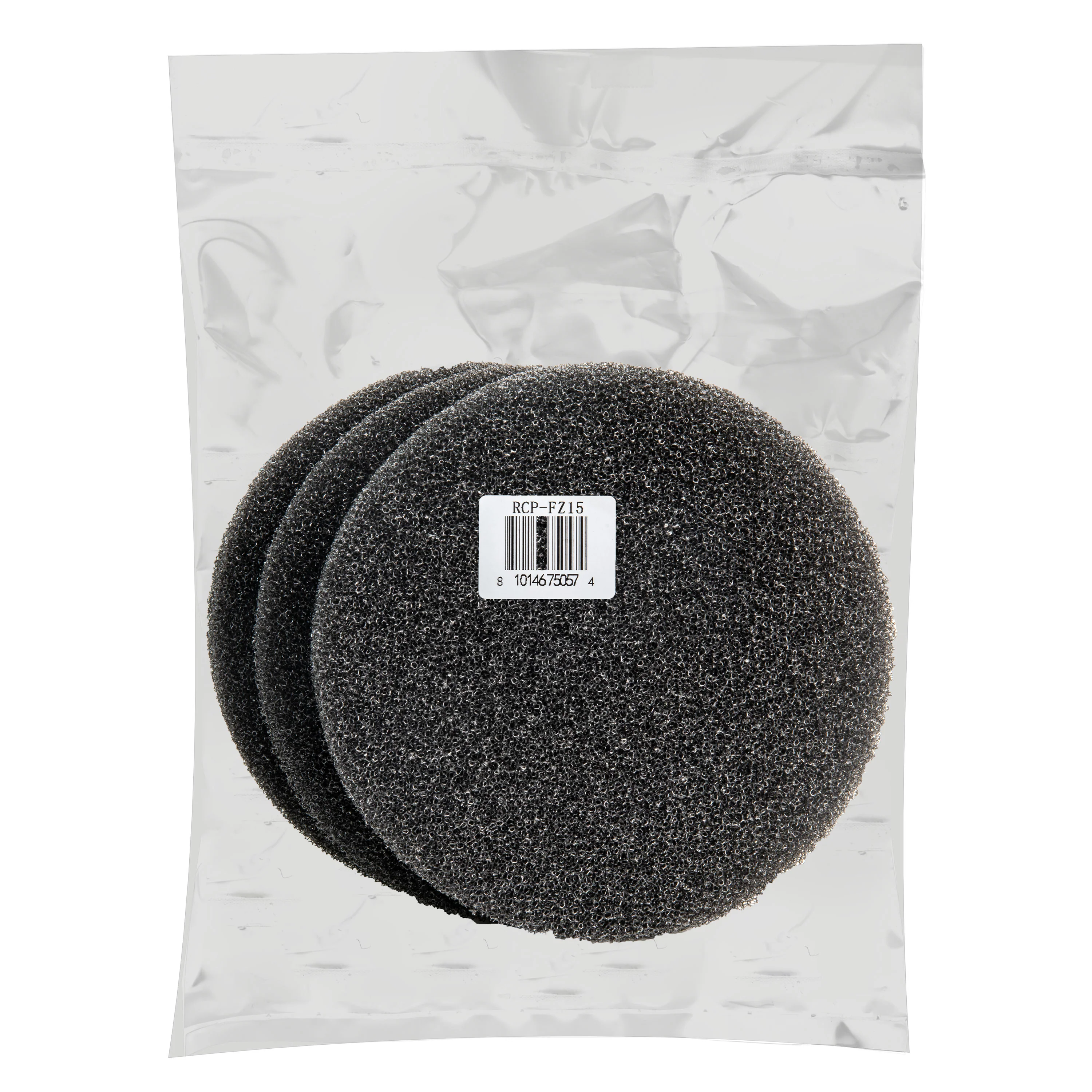 Aquatop Replacement Coarse Black Filter Pad for Forza FZ15-UV 3 pk