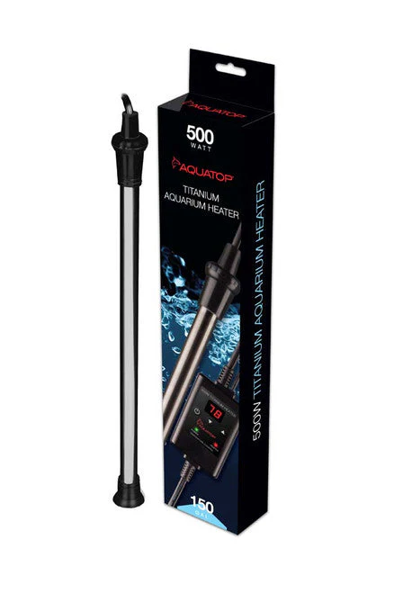 Aquatop Submersible Titanium Aquarium Heater & External Thermostat 500 Watt - Image 2