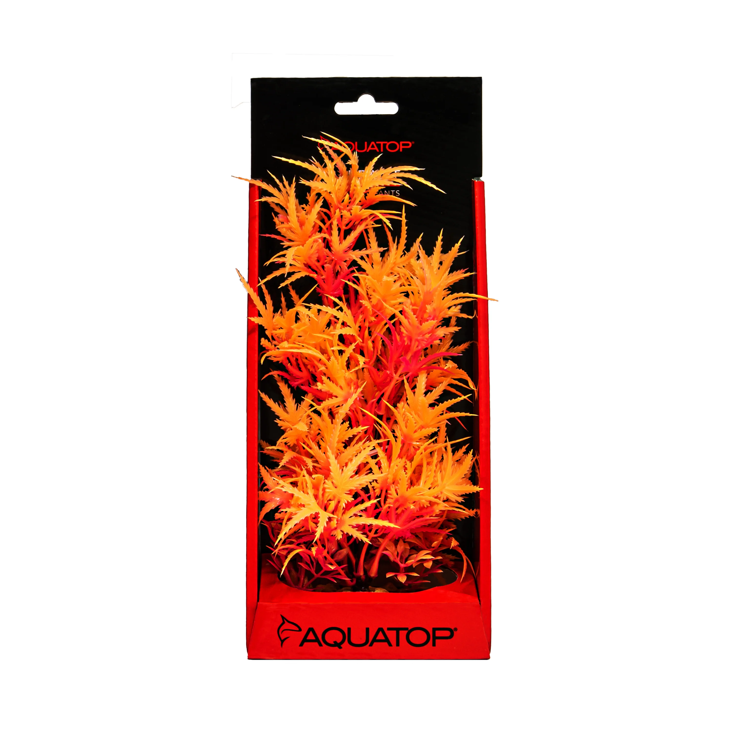 Aquatop Vibrant Fluorescent Cannabis Plant Tangerine 10 in