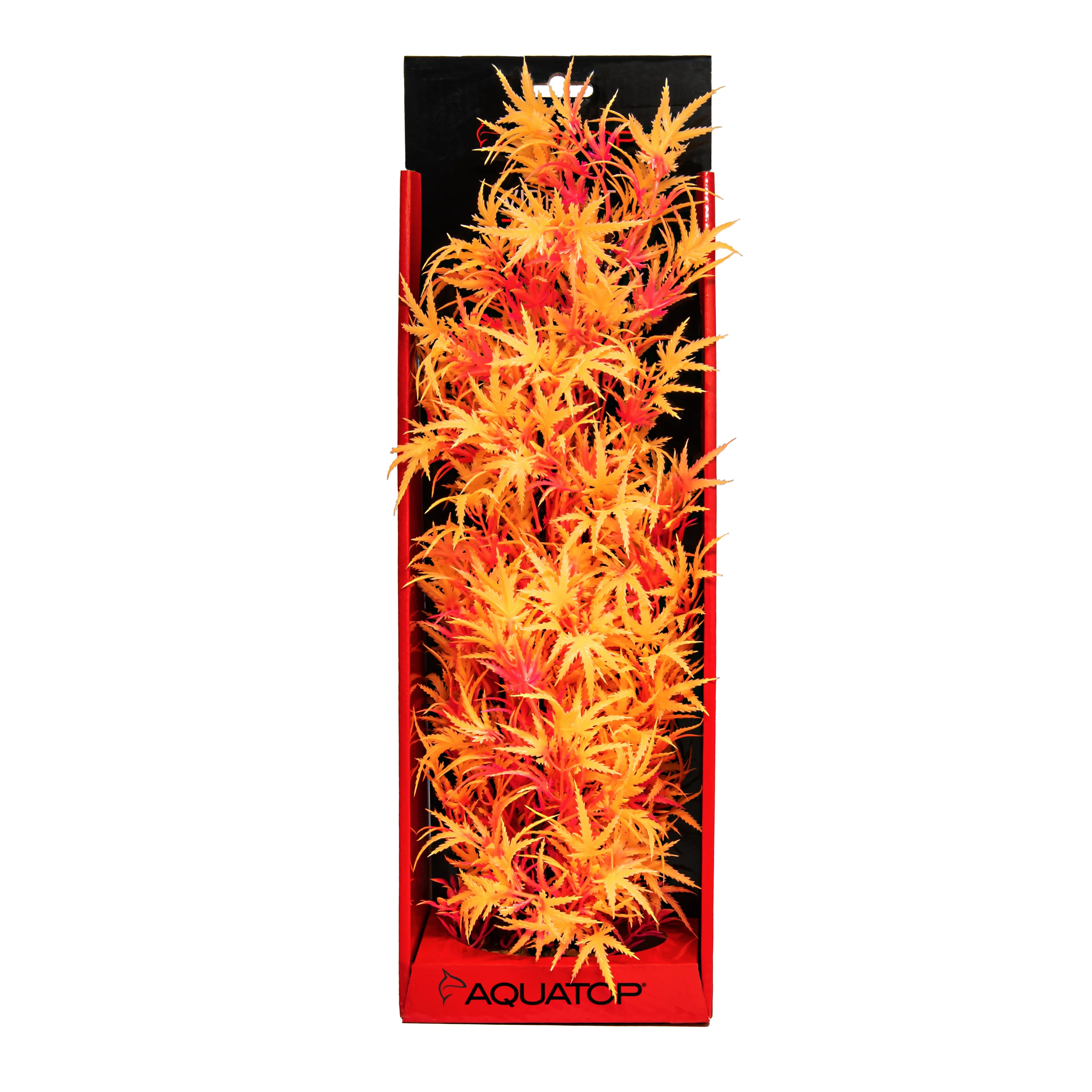 Aquatop Vibrant Fluorescent Cannabis Plant Tangerine 16 in
