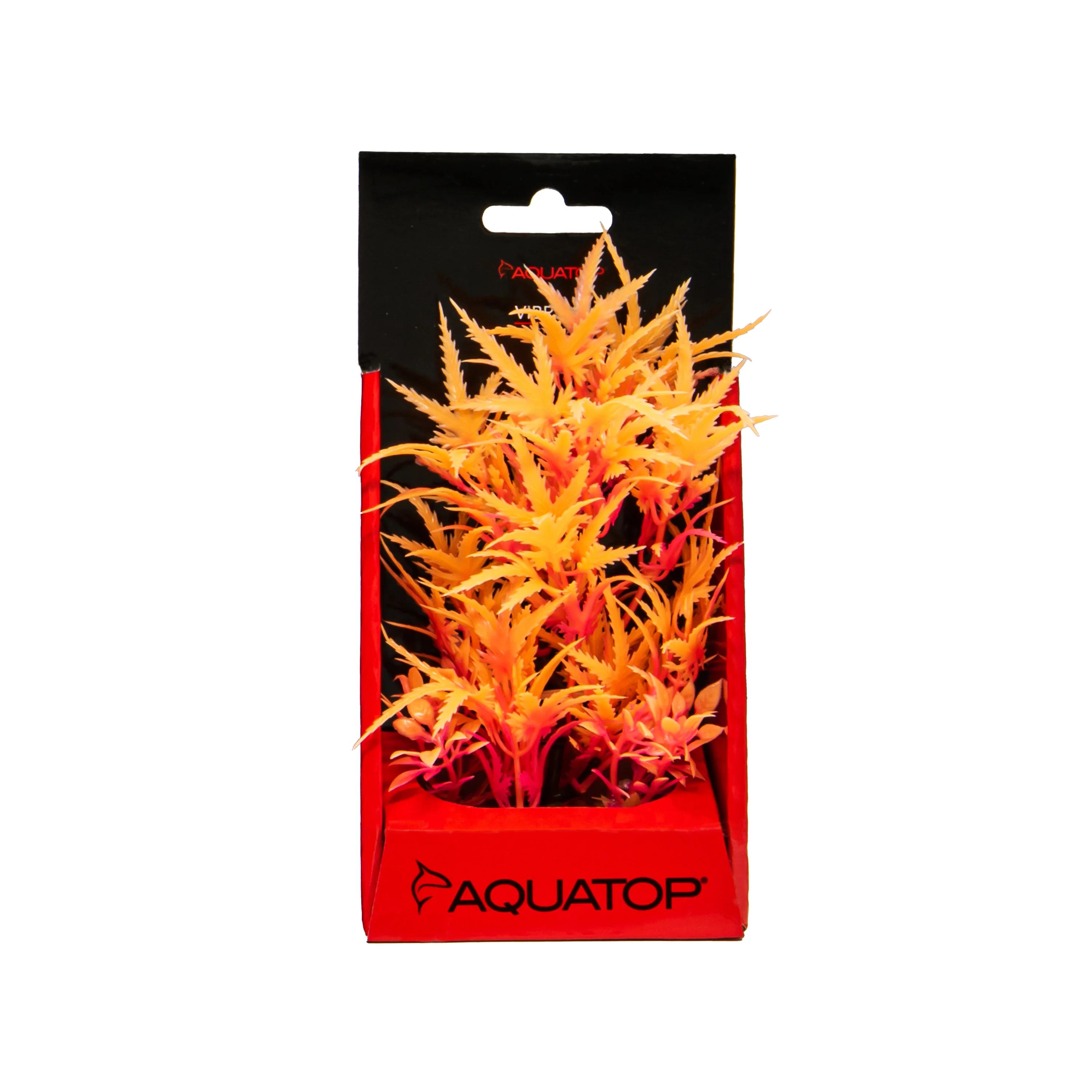 Aquatop Vibrant Fluorescent Cannabis Plant Tangerine 6 in
