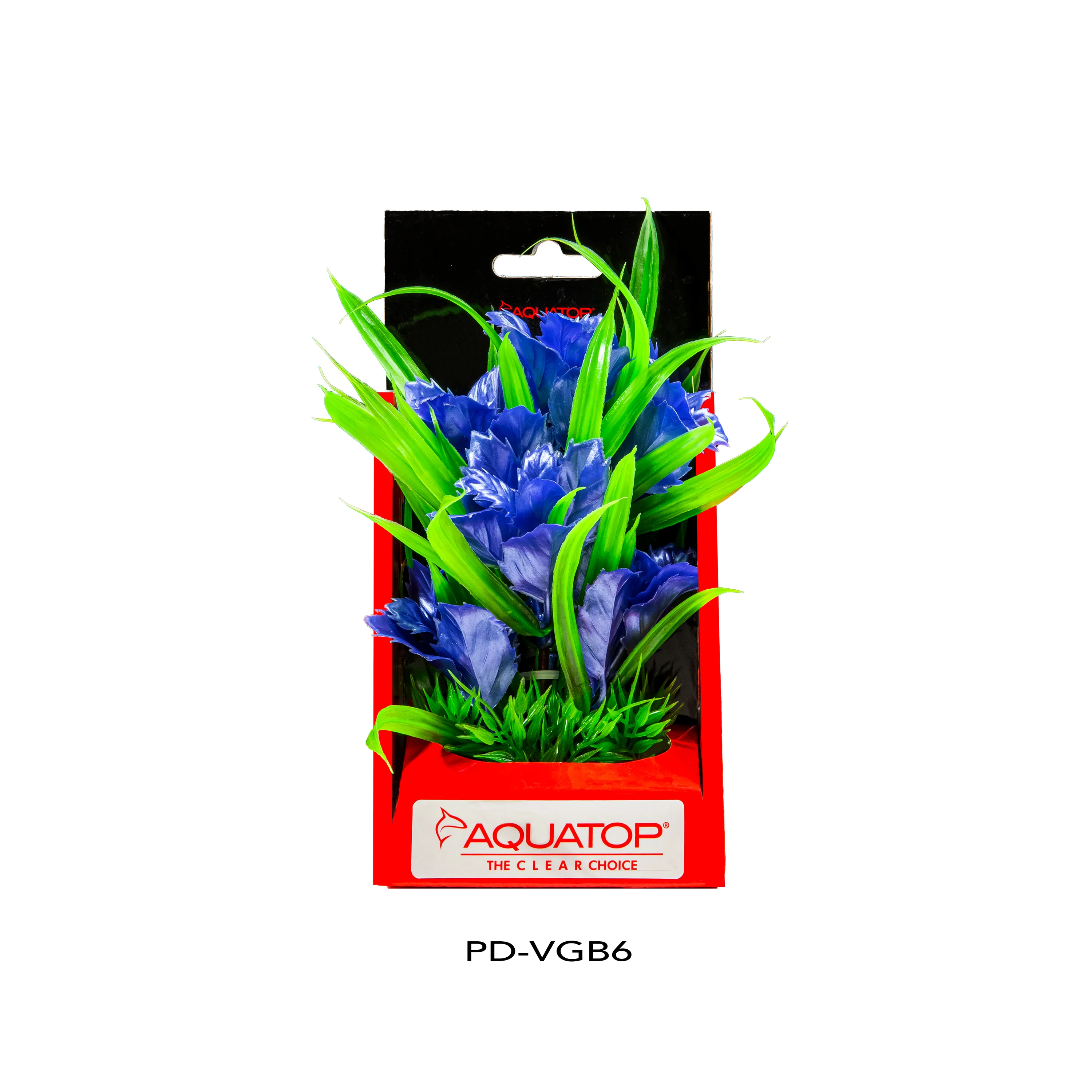 Aquatop Vibrant Garden Plant Blue 6 in
