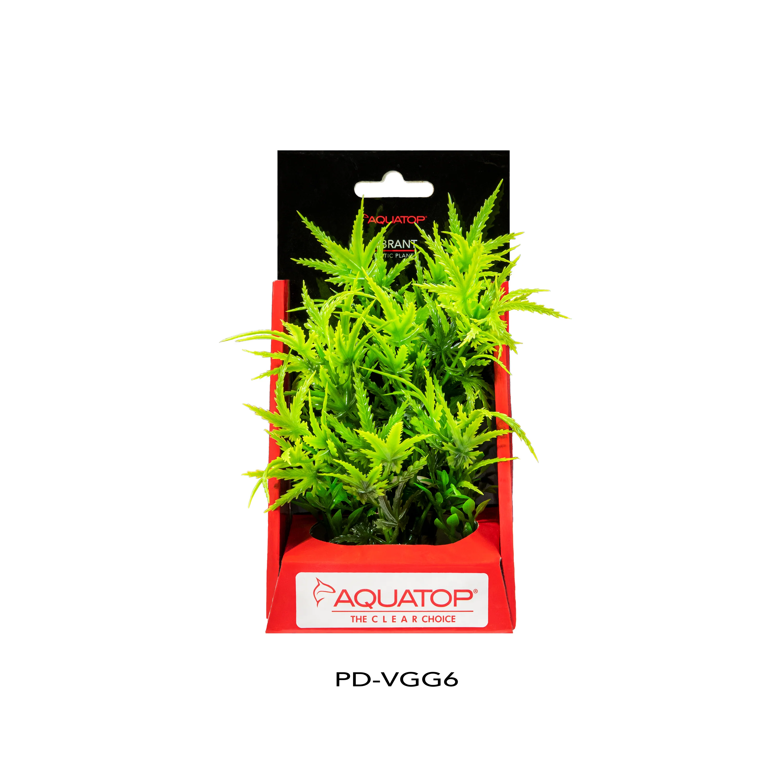 Aquatop Vibrant Garden Plant Green 6 in