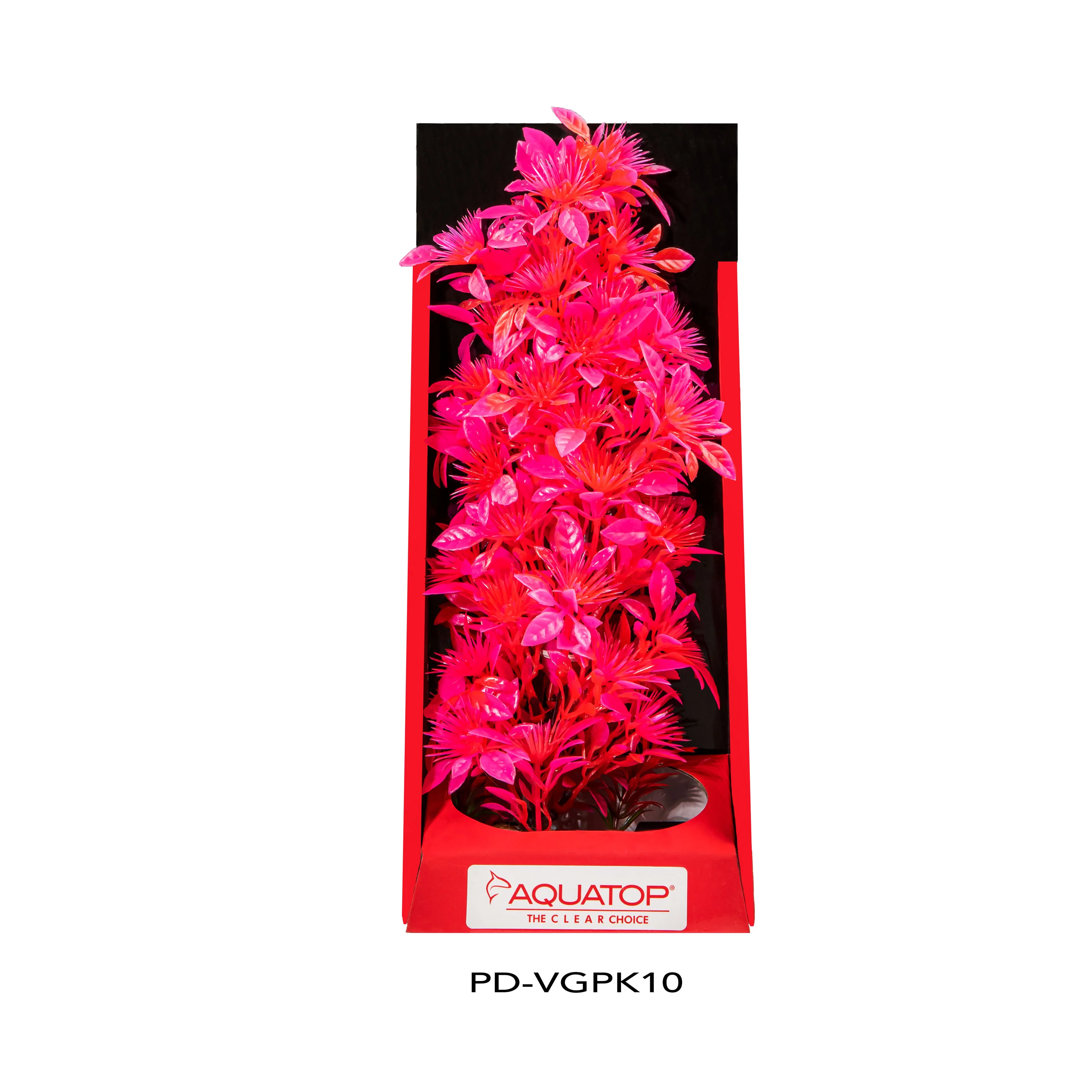 Aquatop Vibrant Garden Plant Pink 10 in
