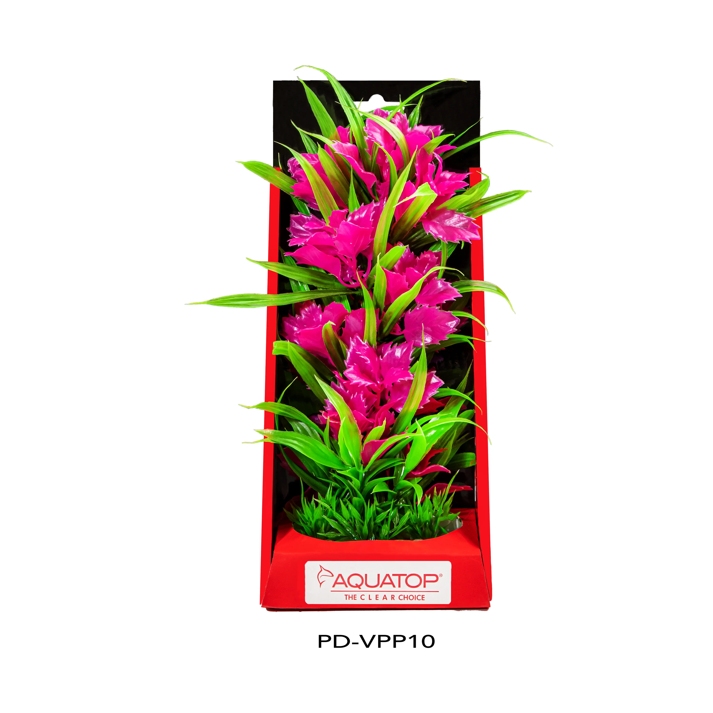 Aquatop Vibrant Passion Plant Pink 10 in