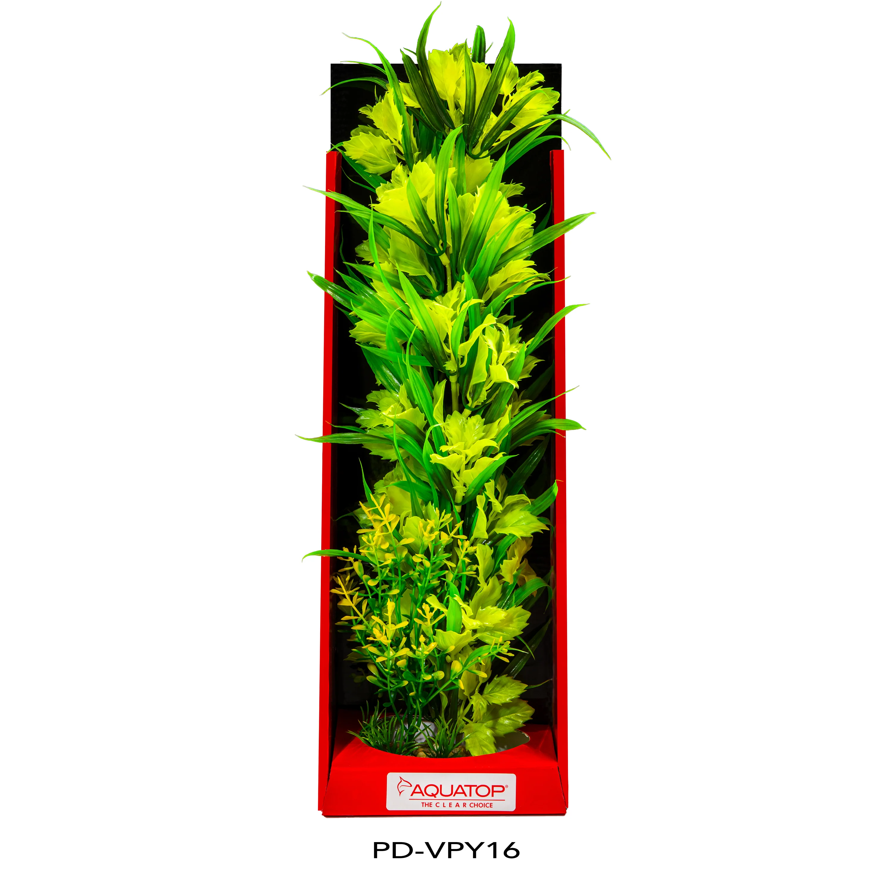 Aquatop Vibrant Passion Plant Yellow 16 in