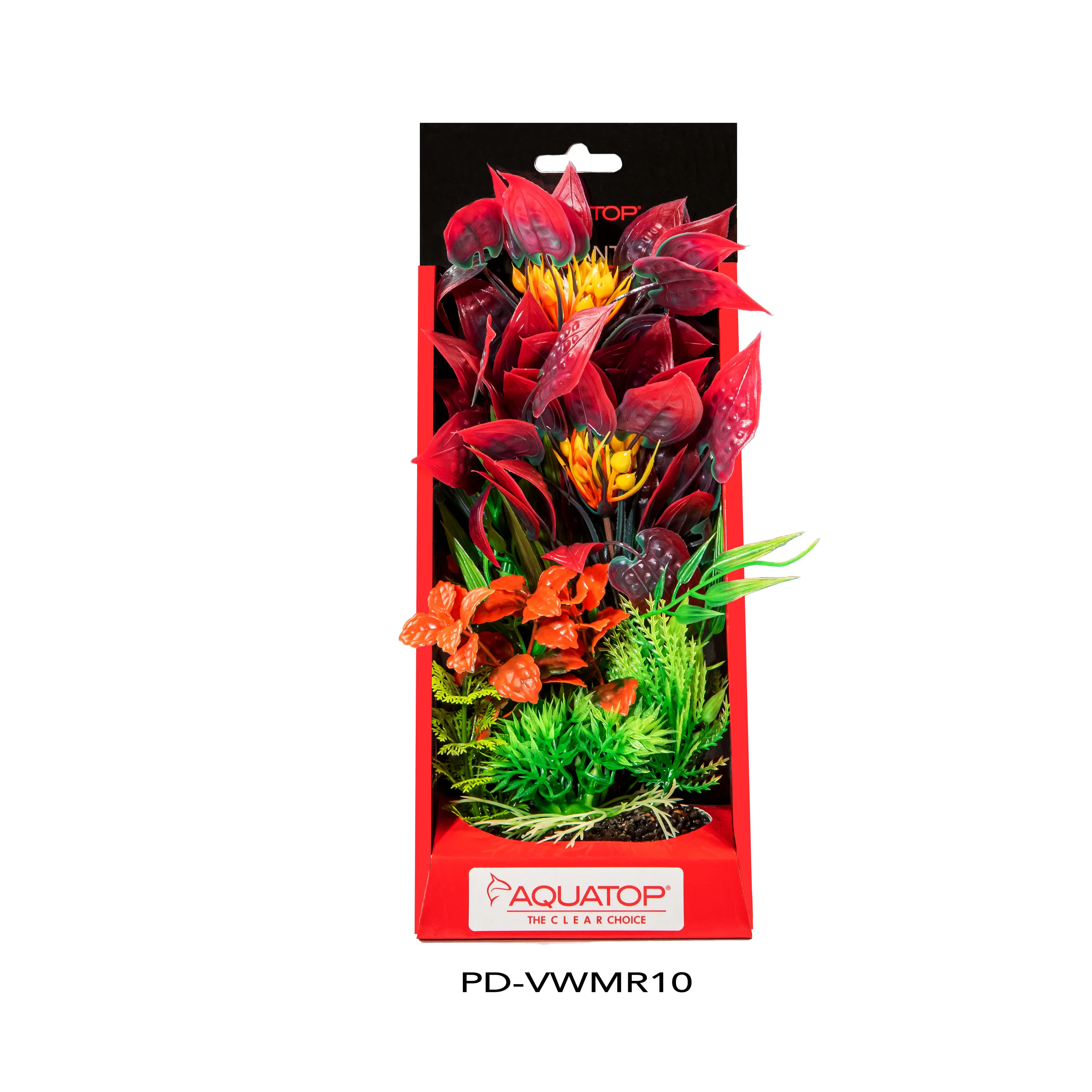 Aquatop Vibrant Wild Plant Mixed Red 10 in